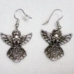Angel Silver Earrings